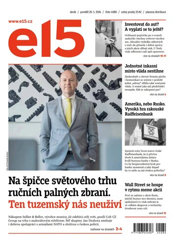 Obálka e-magazínu E15 20.5.2024