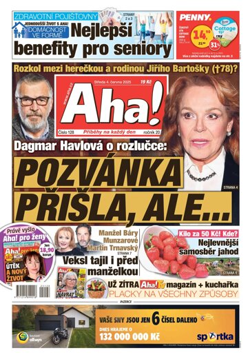 Obálka e-magazínu AHA! 4.6.2025