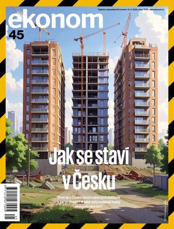 Obálka e-magazínu Ekonom 45 - 13.11.2025