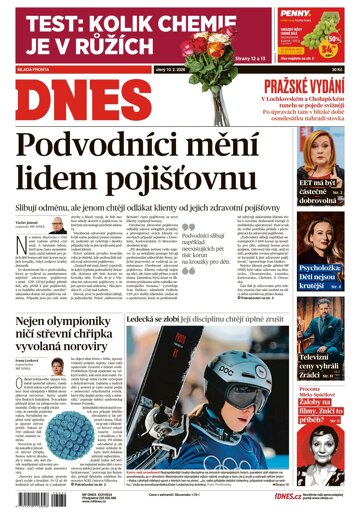 Obálka e-magazínu MF Dnes 10.2.2026
