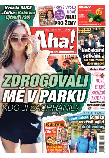 Obálka e-magazínu AHA! 10.3.2026