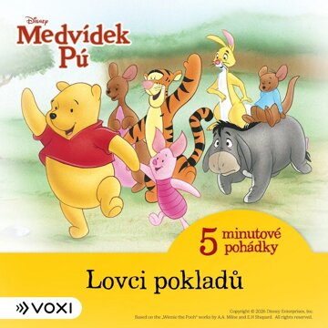 Obálka audioknihy Medvídek Pú - Lovci pokladů