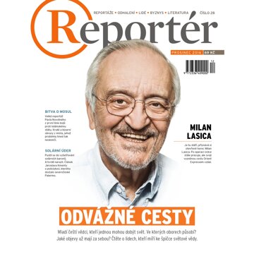 Obálka audioknihy Reportér prosinec 2016