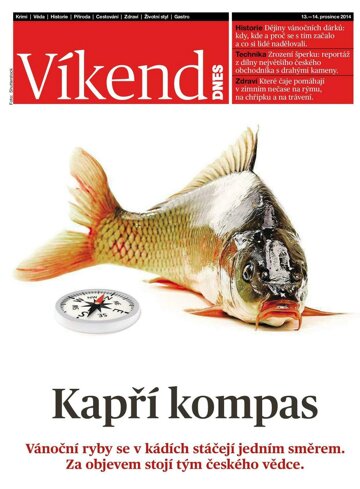 Obálka e-magazínu Víkend DNES Magazín - 13.12.2014