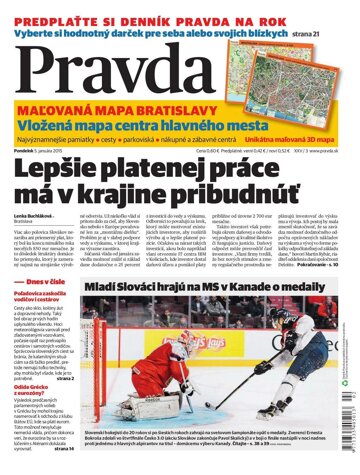 Obálka e-magazínu Pravda 5.1.2015