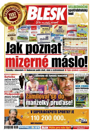 Obálka e-magazínu Blesk 1.4.2015