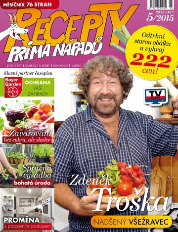 Obálka e-magazínu Recepty prima nápadů 5/2015