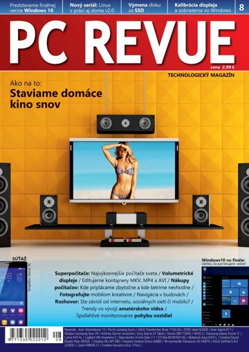 Obálka e-magazínu PC REVUE 8/2015