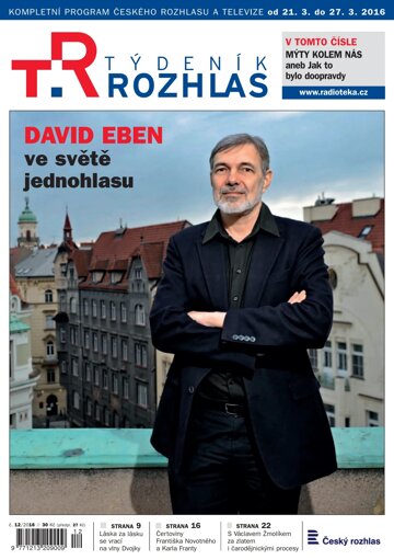 Obálka e-magazínu Týdeník Rozhlas 12/2016