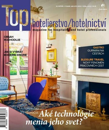 Obálka e-magazínu Top hotelierstvo/hotelnictví jar/leto 2018