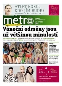 Obálka e-magazínu deník METRO 9.11.2012