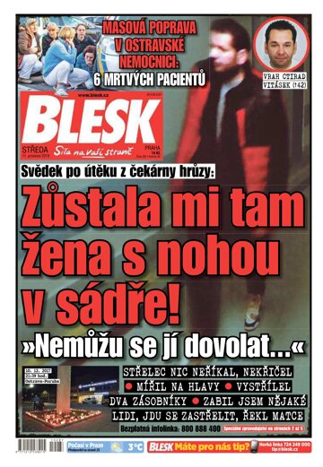 Obálka e-magazínu Blesk 11.12.2019