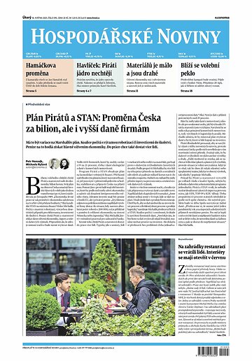 Obálka e-magazínu Hospodářské noviny 095 - 18.5.2021