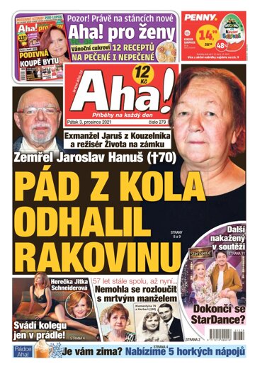 Obálka e-magazínu AHA! 3.12.2021
