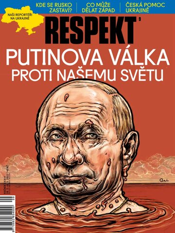 Obálka e-magazínu Respekt 9/2022