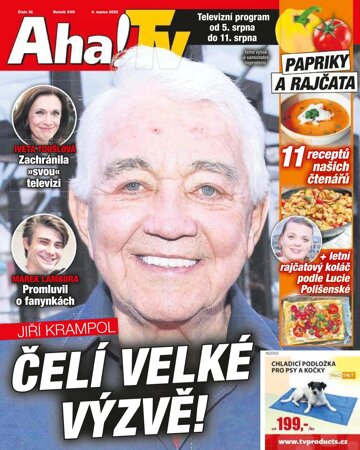 Obálka e-magazínu Příloha AHA! s TV magazínem - 4.8.2022
