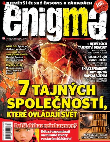 Obálka e-magazínu Enigma 10/15