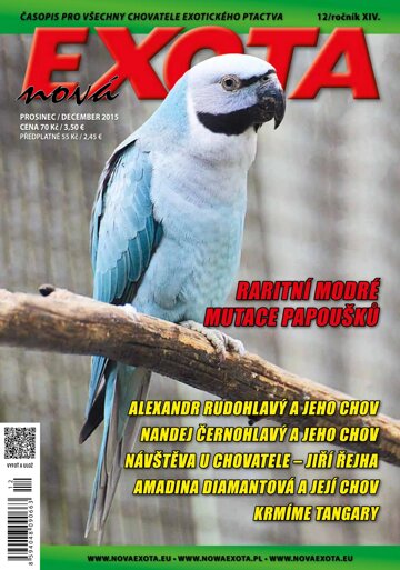 Obálka e-magazínu Nová EXOTA 12/2015