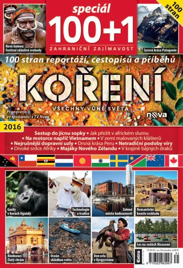 Obálka e-magazínu 100+1 Zahraniční zajímavost SPECIÁL 12/2016 SPECIÁL