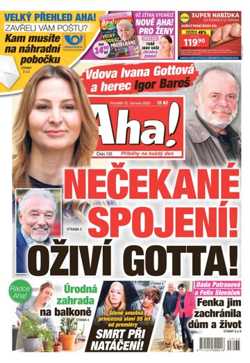 Obálka e-magazínu AHA! 12.6.2023