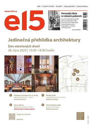 Obálka e-magazínu E15 19.10.2023