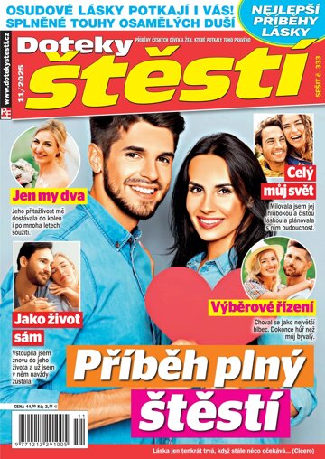 Obálka e-magazínu Doteky štěstí 11/2025