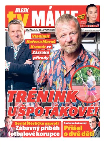 Obálka e-magazínu Blesk Tv manie 25.10.2025