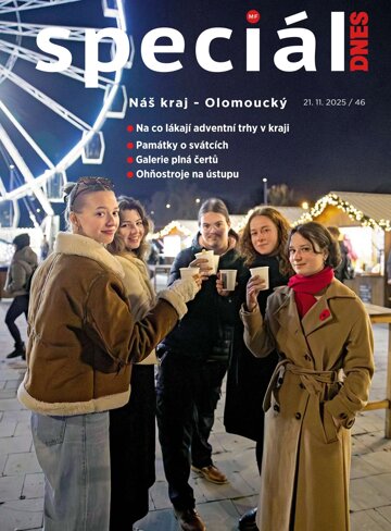 Obálka e-magazínu Magazín DNES SPECIÁL Olomoucký - 21.11.2025