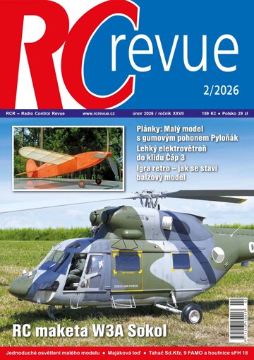 Obálka e-magazínu RC revue 2/2026