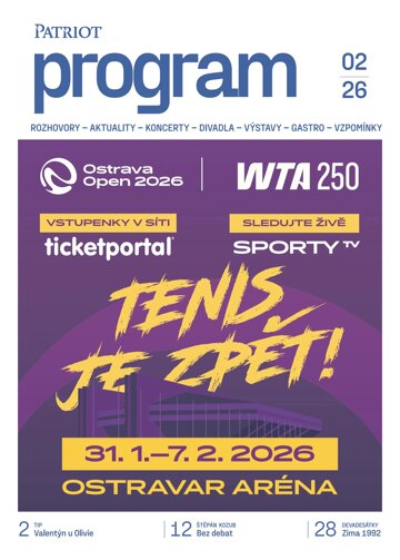Obálka e-magazínu Patriot Program 2/2026