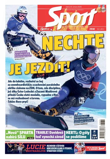 Obálka e-magazínu Sport 10.2.2026