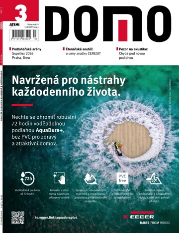 Obálka e-magazínu DOMO 3/2026