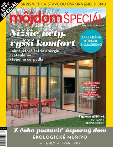 Obálka e-magazínu Môj dom špeciál 2/2026
