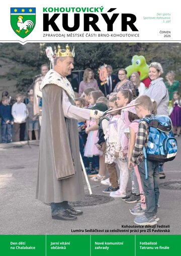 Obálka e-magazínu Kohoutovický Kurýr 6/2026