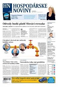 Obálka e-magazínu Hospodárske noviny 25.04.2014