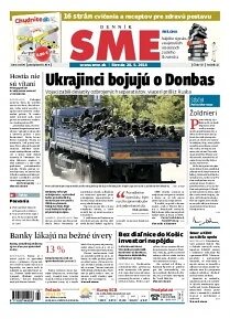 Obálka e-magazínu SME 28.5.2014