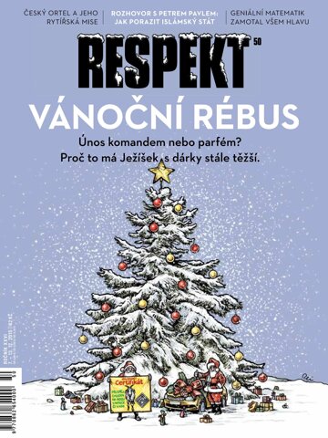Obálka e-magazínu Respekt 50/2015