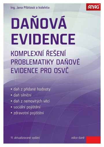 Obálka e-magazínu Daňová evidence 2016 – komplexní řešení problematiky daňové evidence pro OSVČ
