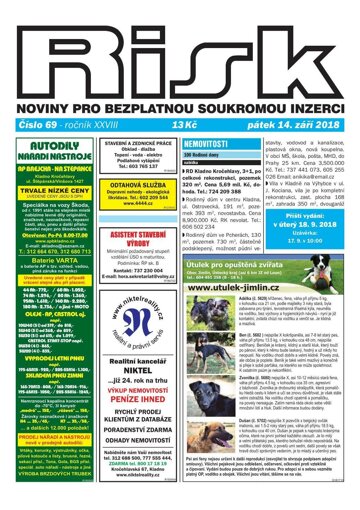 Obálka e-magazínu Risk 69/2018