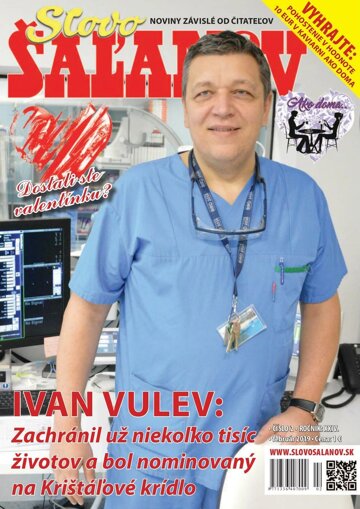 Obálka e-magazínu Slovo Šaľanov 2/2019