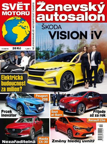 Obálka e-magazínu Svět motorů 11/2019