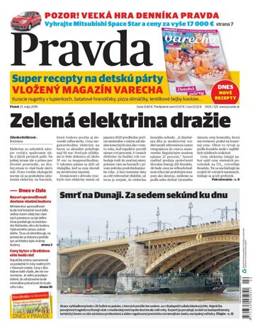 Obálka e-magazínu Pravda 31. 5. 2019