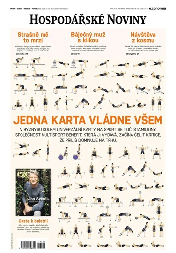 Obálka e-magazínu Hospodářské noviny 208 - 25.10.2019