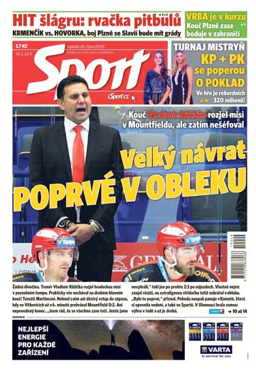 Obálka e-magazínu Sport 26.10.2019