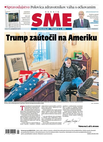 Obálka e-magazínu SME 8-1-2021