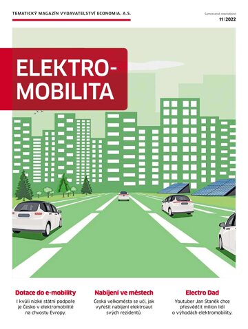 Obálka e-magazínu Hospodářské noviny - příloha 226 - 23.11.2022 Elektromobilita