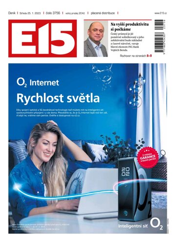 Obálka e-magazínu E15 25.1.2023