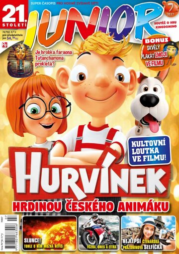 Obálka e-magazínu 21. století JUNIOR 7/17