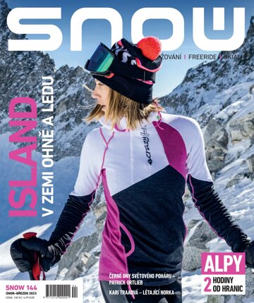 Obálka e-magazínu SNOW 144 - únor-březen 2023