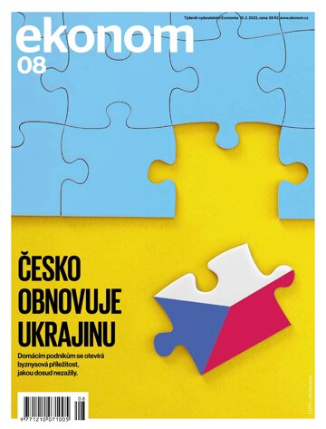 Obálka e-magazínu Ekonom 8 - 16.2.2023